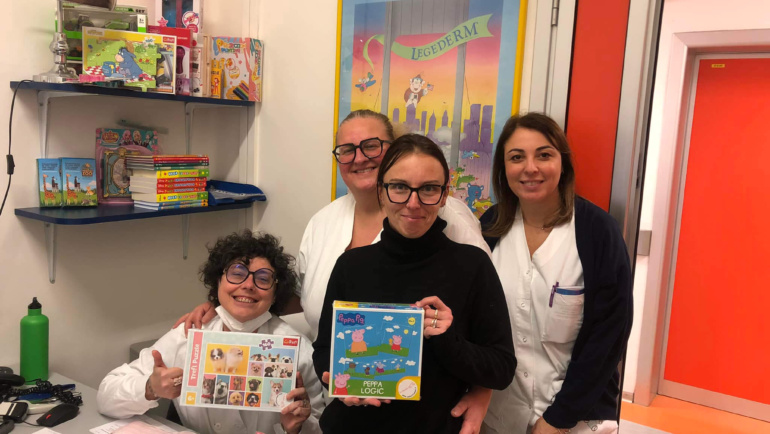 Un sorriso in più per tutti i cuoricini che effettuano una visita cardiologica agli Ospedali Riuniti di Ancona