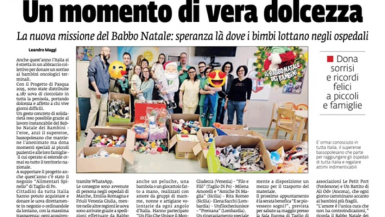 A Pasqua un momento di vera dolcezza